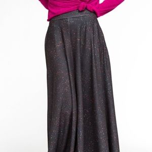 Black sprinkle Ball skirt